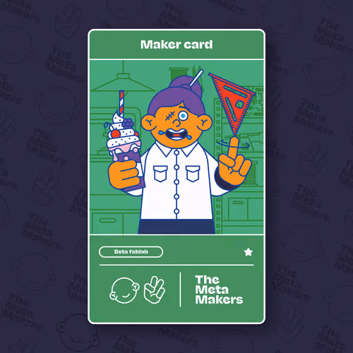 Maker card #1831