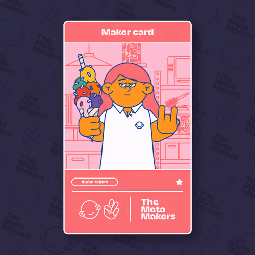 Maker card #725