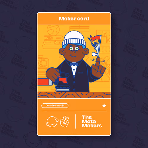 Maker card #1925