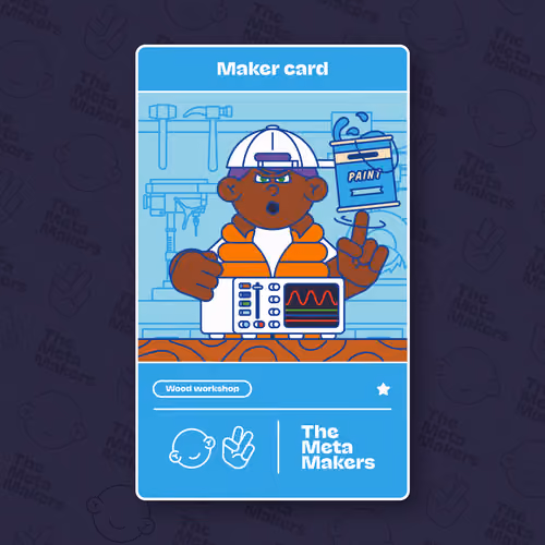 Maker card #630