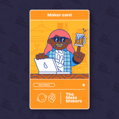 Maker card #1919