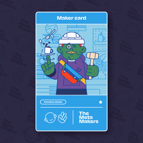 Maker card #3