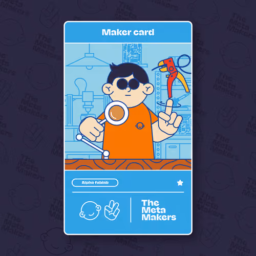 Maker card #2037