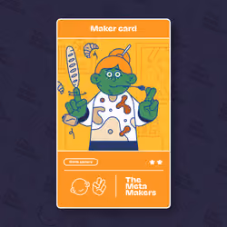 Maker card #825