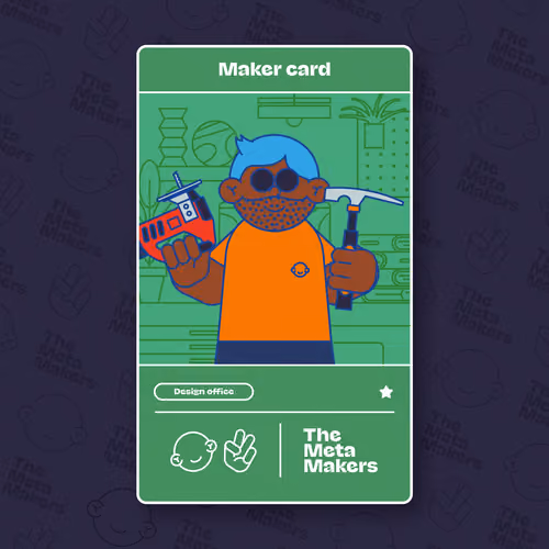 Maker card #2074