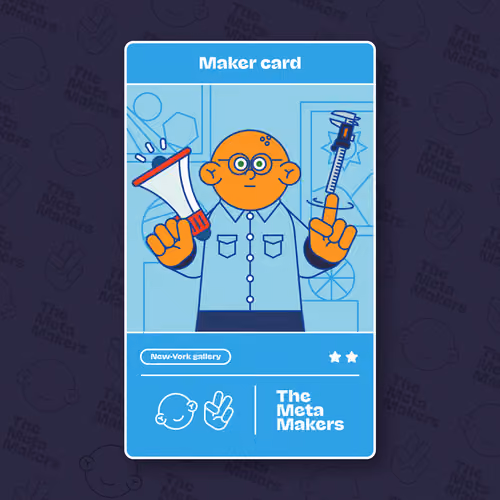 Maker card #600