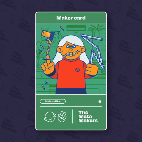 Maker card #1712