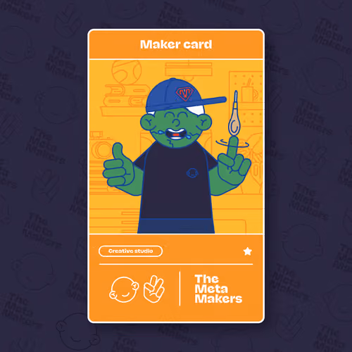 Maker card #848