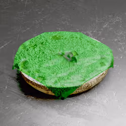 INGREDIENT: BAGEL BOTTOM AND ECTOPLASM CHEESE