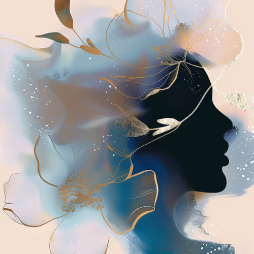 Floral Silhouettes Airdrops Alfafrens