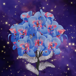 Cotton Candy Orchid Community Bouquet