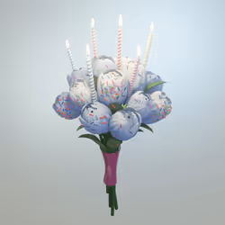 Blue Birthday Celebration Bouquet