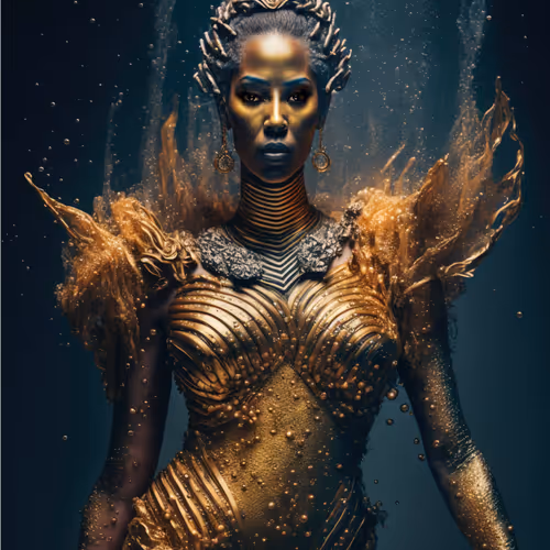 Golden Water Goddesses