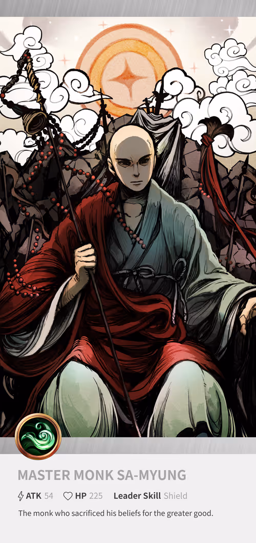Master Monk Sa-Myung, #9788
