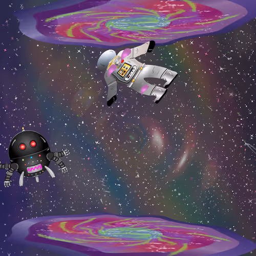Drones Purple Portals