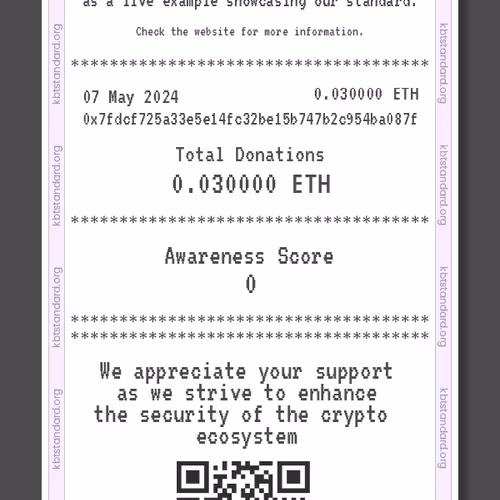Receipt By Kbt