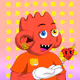 1674