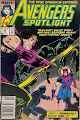 AVENGERS SPOTLIGHT VOl. 1. NO. 24, November, 1989 Issue.