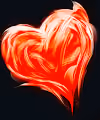 Your fiery heart