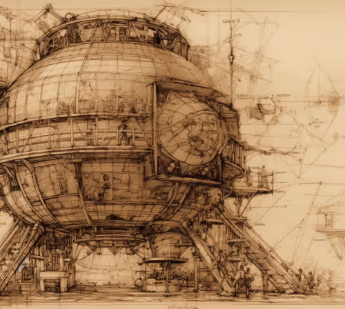Space module collection.