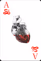 Hearts-card - old