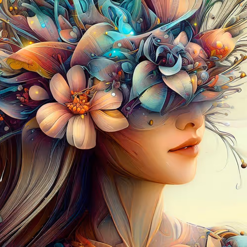 Wiz-Art Painted Flower Girls