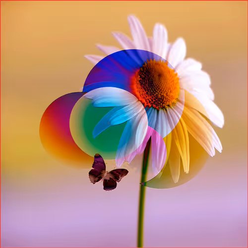 THE STREET OF FLOWERS