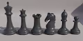 chess pieces checkmate