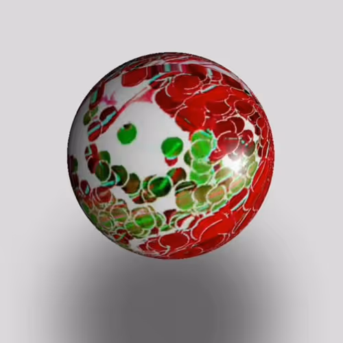 COLLECTION OF COLORFUL BALLS