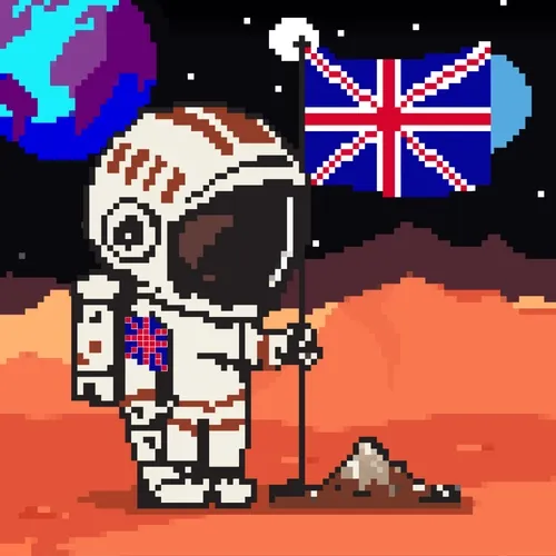 Astronaut Pixel-Art