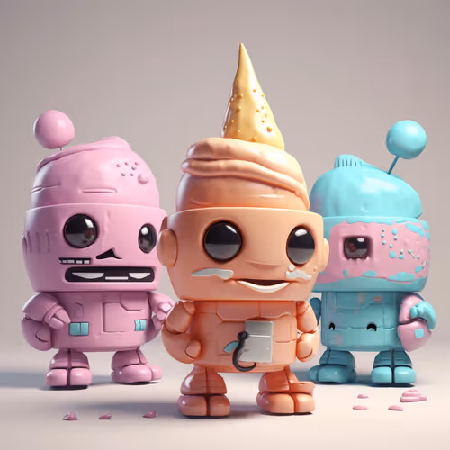 Ice cream Robots