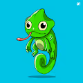 Ozzy the Chameleon