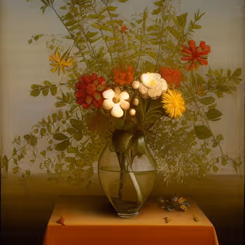 The simplicity of a flower