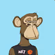 Bored Top Shot Ape - old