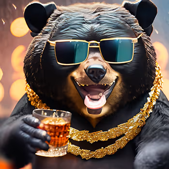 Whisky BBQ Bear