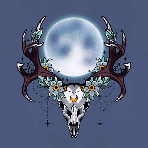 Cute & Creepy Gang: Buck Moon
