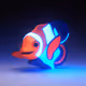 AI Shiny Fish - old