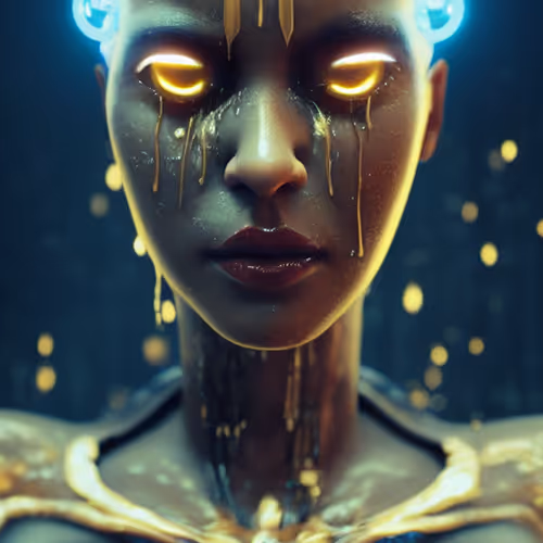 Android Woman Art