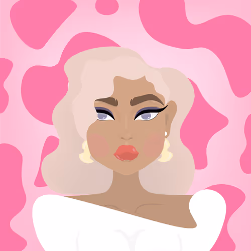 Illustrated fashion Babe - old