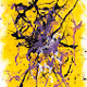Semi randomly generated paintings - painted by worms