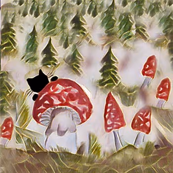 Dense forest