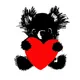 HAPPY BLACK BEAR