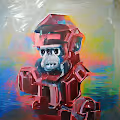 Acrylic Apes