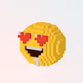 3D Pixel art