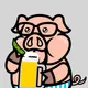 Bearded Pig Glasses