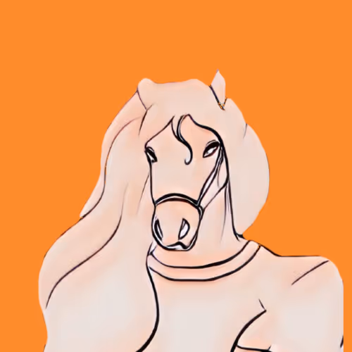 Orange Horse