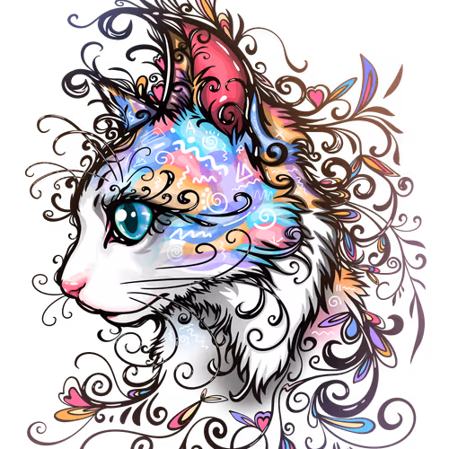 artistK/Romantic Cat