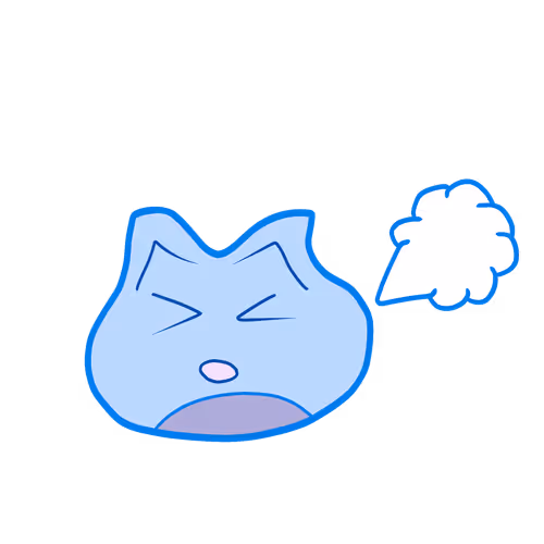 Kitty dumpling fart art