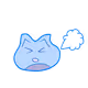 Kitty dumpling fart art