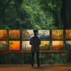 If An Artist Paints in the Forest...